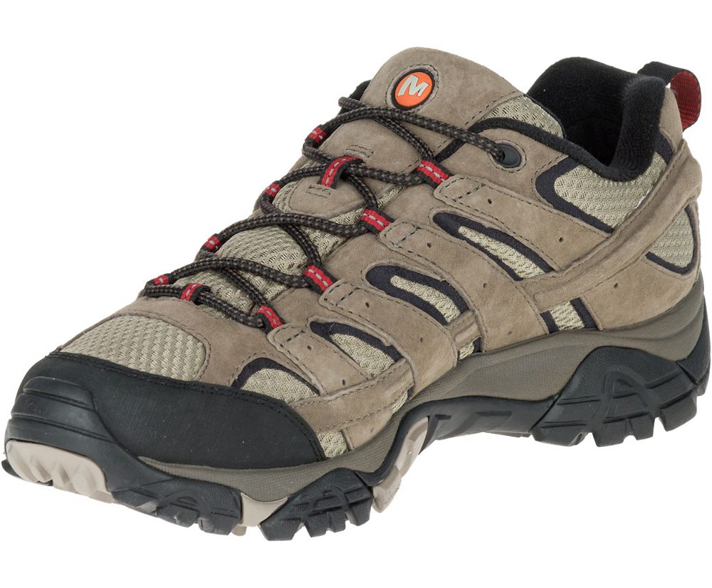 Tenis Homem - Merrell Moab 2 Waterproof Wide Width - Marrom - WSE190635